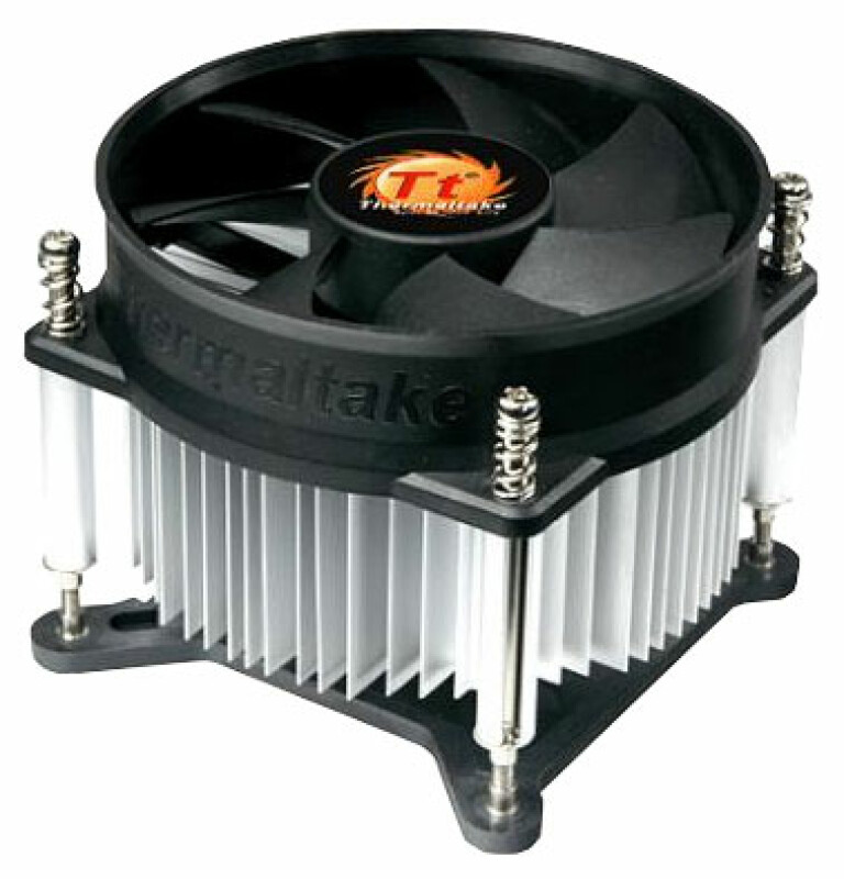 Кулер / CLP0556-B / Thermaltake CPU Cooler CLP0556-B Intel 1156 (TDP 95W, Al, 1900-2300 об/мин, 92x9