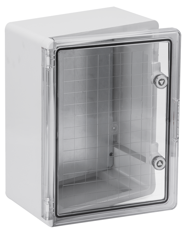 Корпус пластиковый ЩМПп 400х300х170мм прозрачная дверь УХЛ1 IP65 IEK MKP92-N-403017-65