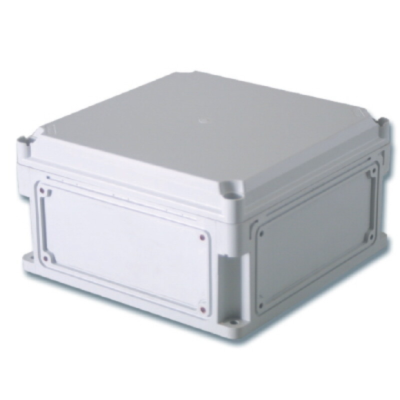 Корпус IP67,600х300х160 (выс.крышки 35),стнк.выбв.флнц.,непрозр.крыш.