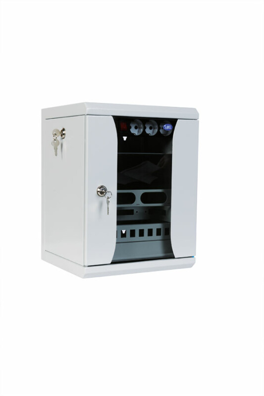 Шкаф телекоммуникационный настенный 10" 12U, (320 × 255) ШРН-12.255-10