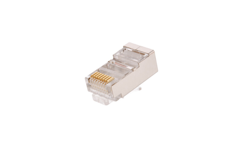 Коннектор FTP NETLAN RJ45/8P8C под витую пару, Кат.5e (Класс D), 100МГц, упак. 1000 шт.