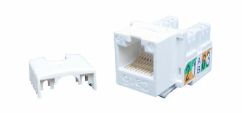 Модуль OK-Net premium (KJ-2013F-THF) STP, RJ-45, Toolfree, cat.6, металл