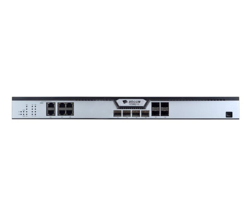 Станционный терминал BDCOM GP3600-04-2AC с 4 портами GPON (SFP), 4 комбо-портами, 4хSFP, 4 SFP+, 2 Б