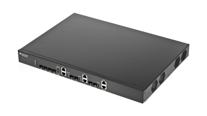 Управляемый коммутатор GEPON, 2 порта 10/100/1000 BASE-T, 2 порта комбо 1000BASE-T\SFP