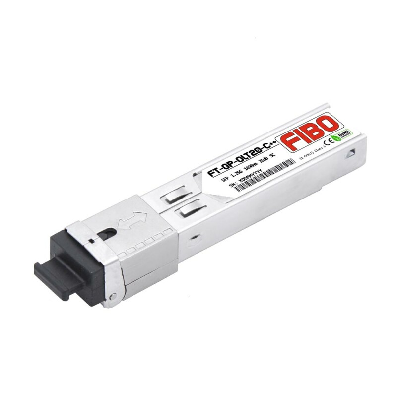 FIBO FT-GP-C++ модуль SFP GPON, 2.5 G/1.25 G, до 20 км, TX 1490 нм, RX 1310, SC, класс C++