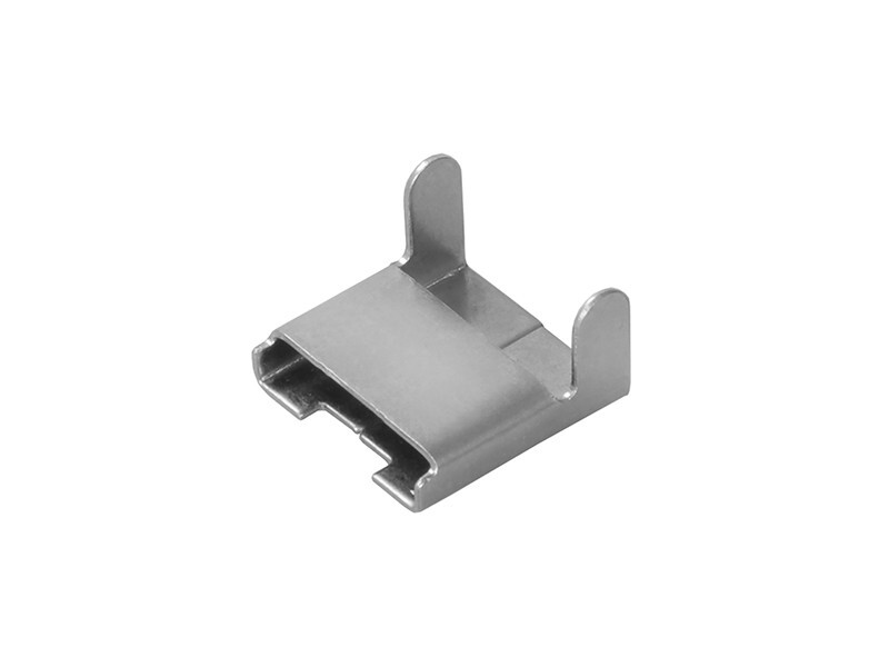 Скрепа монтажная без зубьев SS201 L-19*0,8 MM