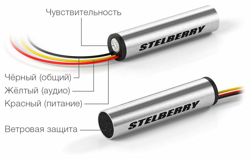 Высокочувствительный HD-микрофон с цифровой обработкой STELBERRY М-50UltraHD