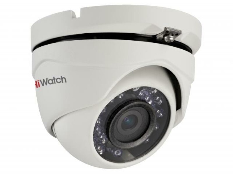 DS-T203(B) (2.8 mm) 2 Мп купольная HD-TVI камера с EXIR-подсветкой до 20 м