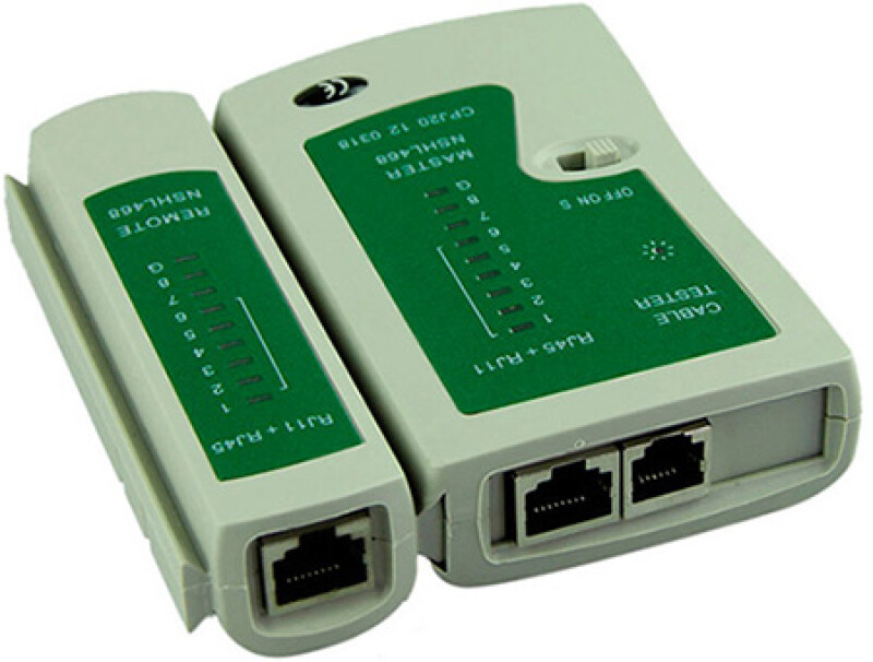 Тестер сетевой LT-007 Exegate для RJ-45/RJ-11/RJ-12