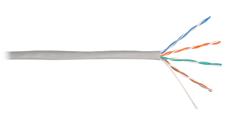 Кабель SUPRLAN Standard UTP Cat.5e 4x2xAWG24 Cu LSZH нг(А)-HF Indoor 305м