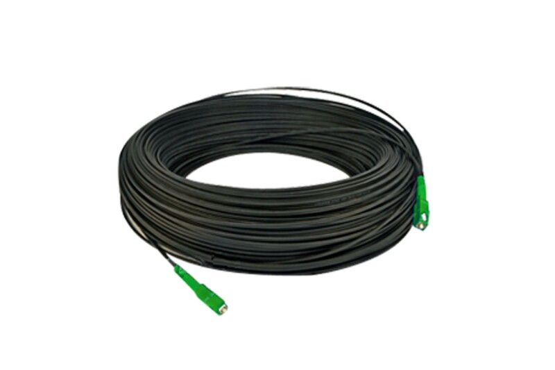 Кабельная сборка: на FTTH кабеле, SM, 1 волокно, SC/APC - SC/APC, 25m