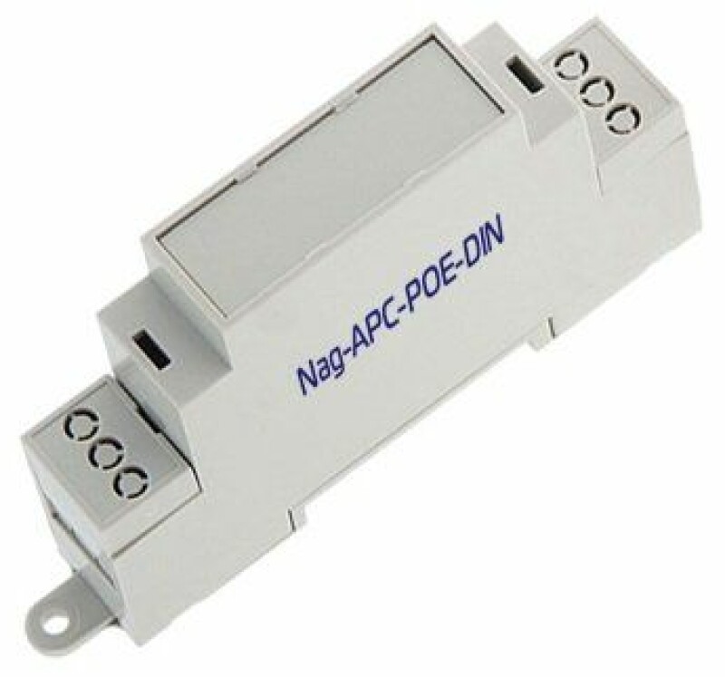 Грозозащита Ethernet с креплением на DIN Nag-APC-POE-DIN