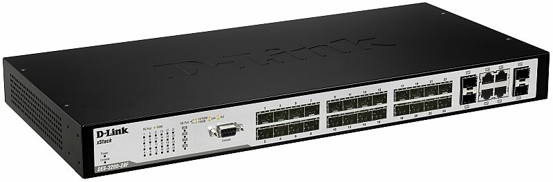 Коммутатор D-LINK DL-DES-3200-28F