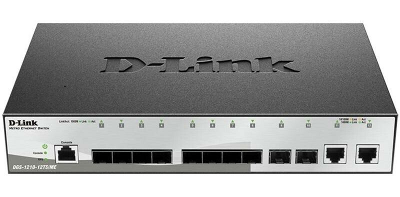Коммутатор D-Link DGS-1210-12TS/ME/B1A