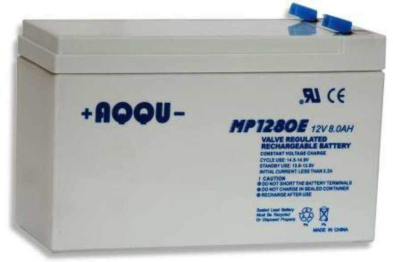Батарея аккумуляторная 12В/8Ач AQ-MP1280