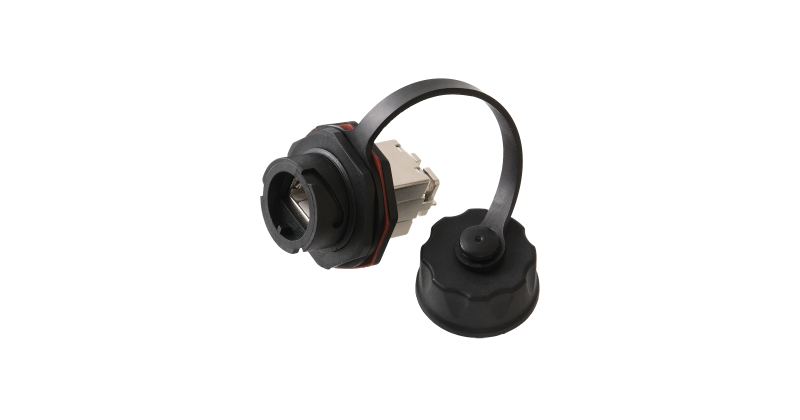 Индустриальный модуль-вставка NIKOMAX, Кат.6 (Класс E), 250МГц, RJ45/8P8C, 110/KRONE, T568A/B экран.