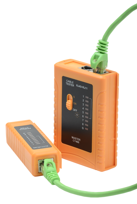 CT468 ITK Тестер для витой пары RJ11/RJ45