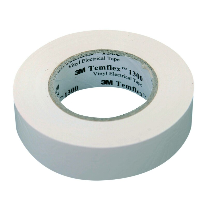 Изолента ПВХ 19мм Temflex 1300 бел. (рул.20м) 3М 7100080344