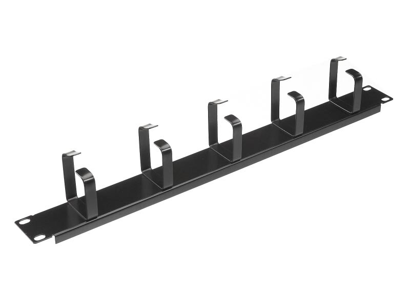 Органайзер кабельный 19’’ 1U TWIST MO-19-1U-5R-4H-TWCS