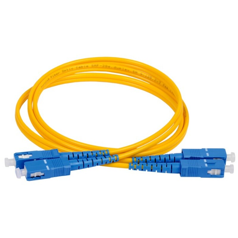 Оптический патчкорд SC/UPC-SC/UPC, SM G652D, 3.0mm, duplex, LSZH, 1M