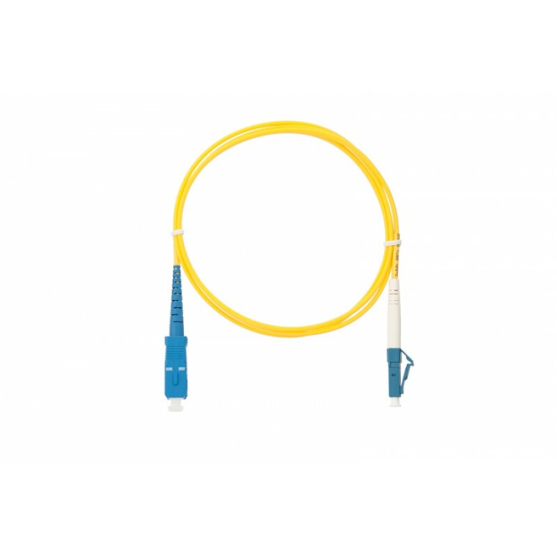 Патчкорд SC/UPC-LC/UPC SM (9/125) simplex 1.5м