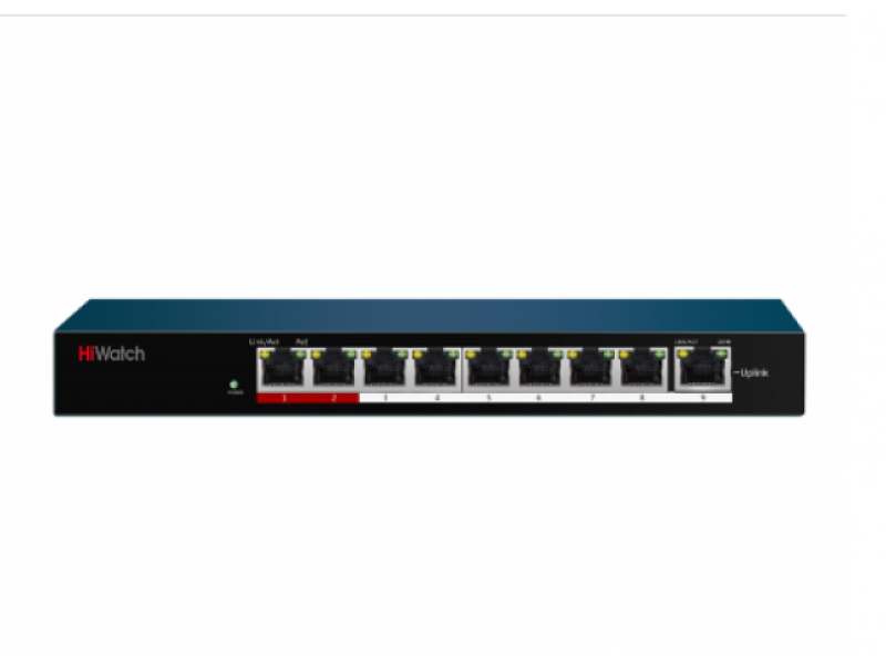 DS-S908P Неуправляемый PoE-коммутатор