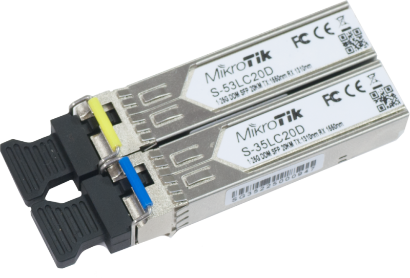 Трансивер MikroTik S-3553LC20D комплект LC