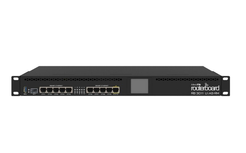Маршрутизатор Mikrotik RB3011UiAS-RM
