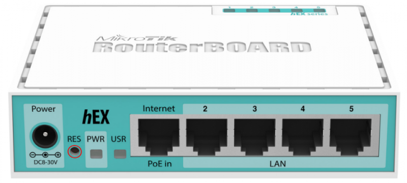 Маршрутизатор Mikrotik hEX (RB750Gr3)