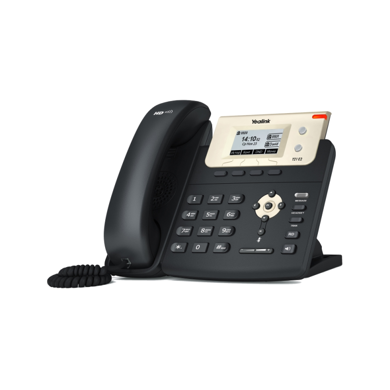 SIP-телефон, 2 линии, PoE SIP-T21P E2