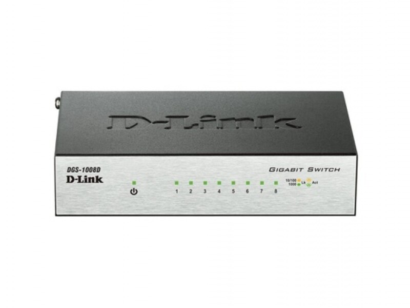 Коммутатор D-LINK DL-DGS-1008D/I2A