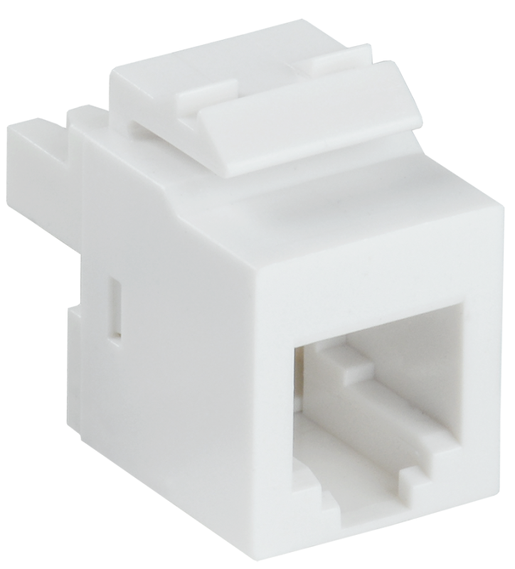 ITK Модуль Keystone Jack кат. 3 RJ12 UTP 110 IDC 180 град.