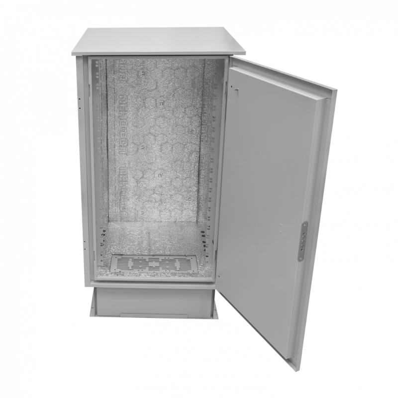 Шкаф уличный серии Real, 21U, 1194х626х613, RAL7035