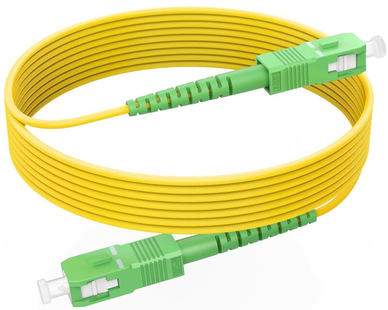 Патчкорд simplex SC/APC-SC/APC, SM, 20м
