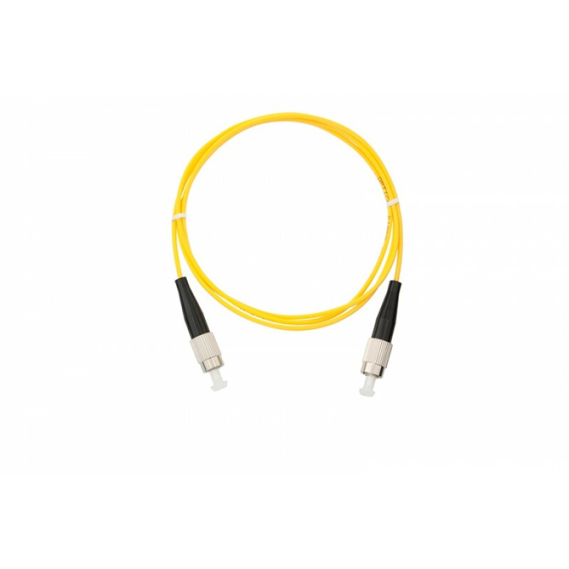 Шнур оптический соединительный NIKOMAX, SM 9/125, FC/UPC-FC/UPC, PVC, D=2.0мм, одинарный, 3м