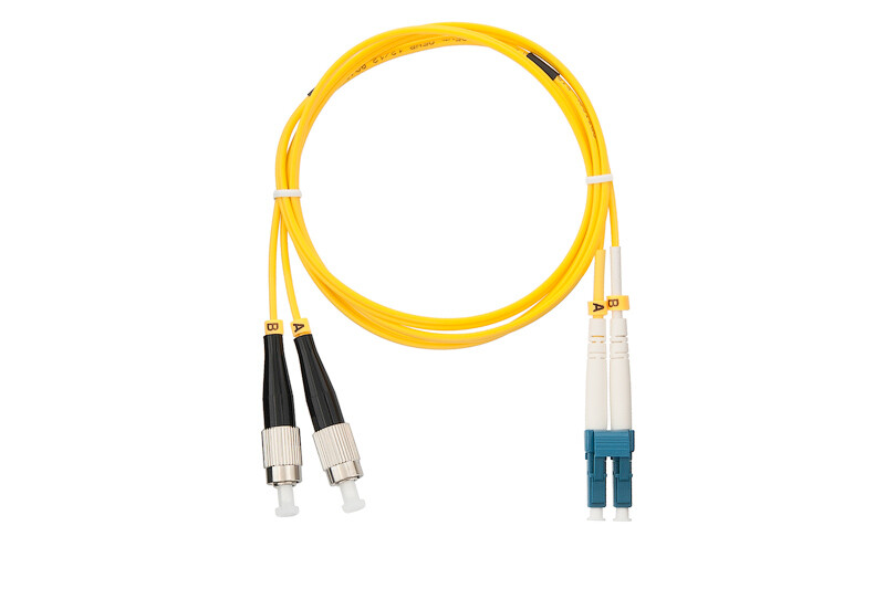 Патчкорд LC/UPC-ST/UPC SM duplex 2м