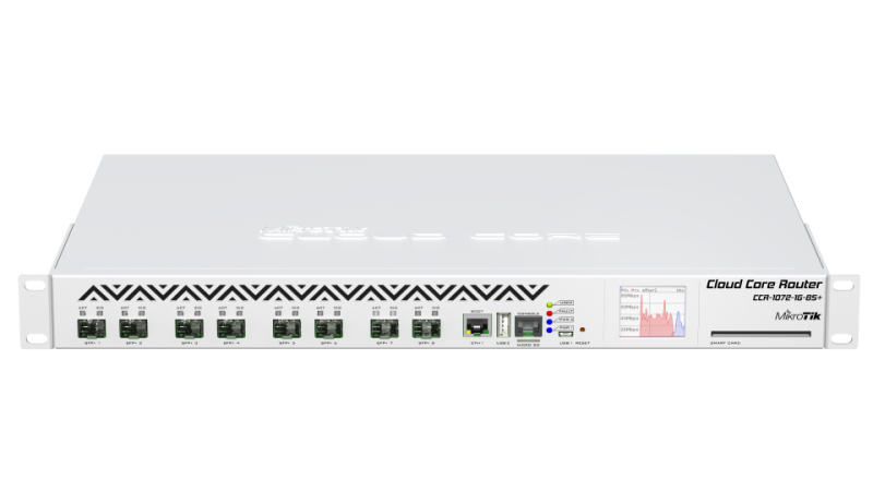 Маршрутизатор MikroTik Cloud Core Router CCR1072-1G-8S+