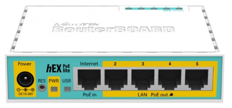 Маршрутизатор MikroTik hEX PoE lite