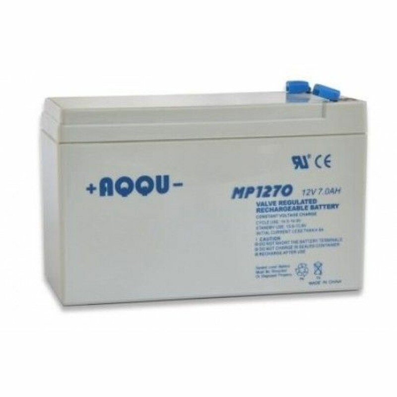 Батарея аккумуляторная 12В/7Ач AQ-MP1270