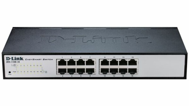 Коммутатор D-Link DES-1100-16/A2A 16x100Mb настраиваемый