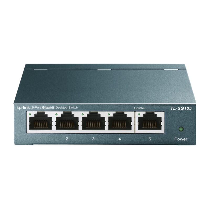 5-портовый гигабитный настольный коммутаторTP-Link TL-SG105