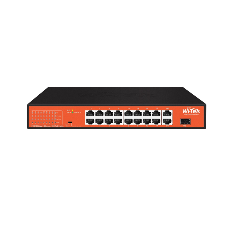 Сетевой коммутатор Wi-Tek WI-PS518GH