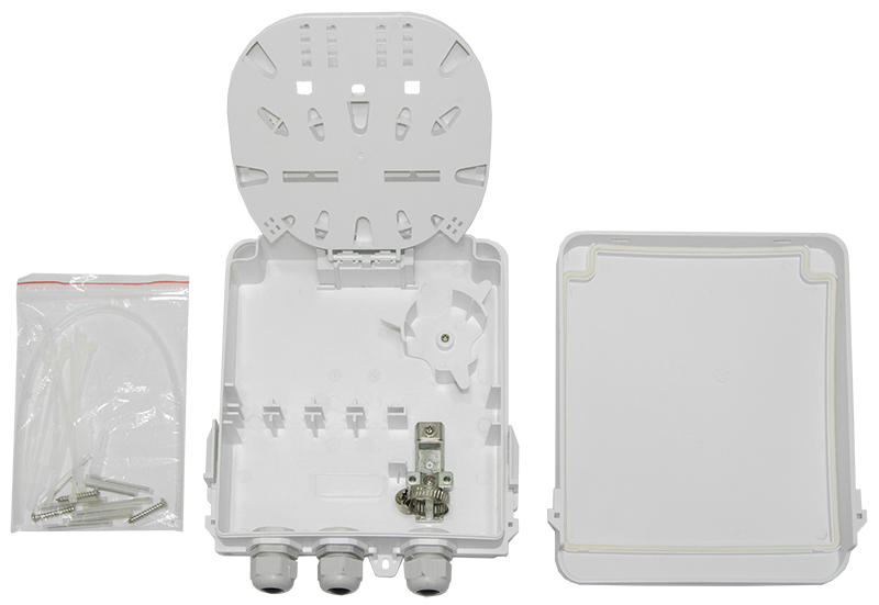 Бокс распределительный оптический SNR-FTTH-FDB-08C