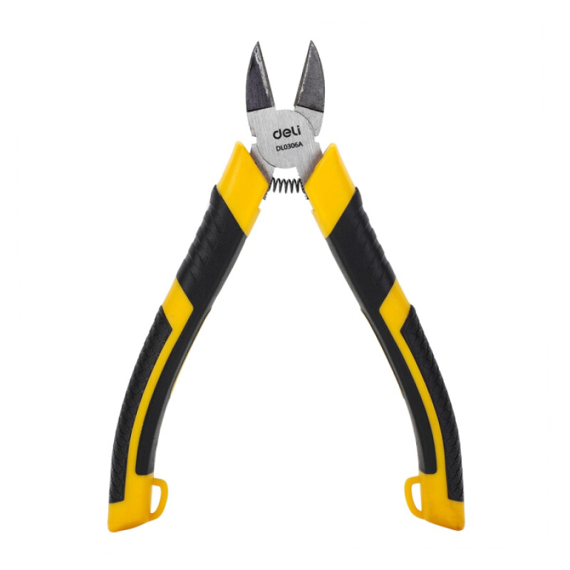 Бокорезы Deli DL0306A 6" Высокоуглеродистая сталь. ПВХ ручка.