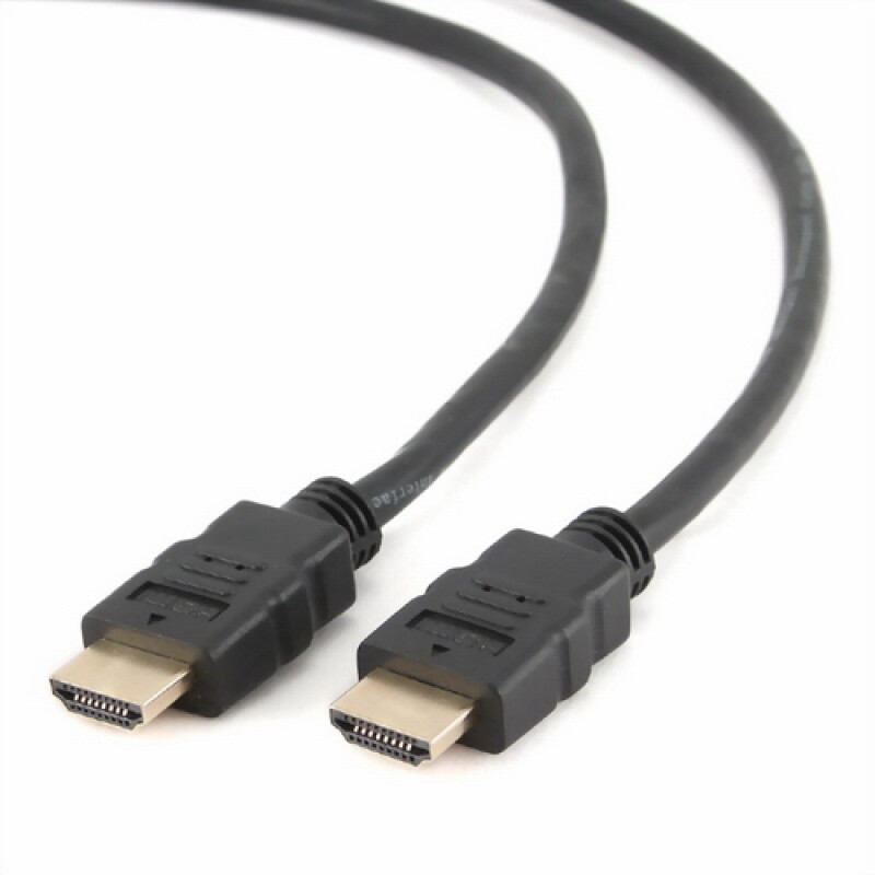 Кабель Cablexpert Кабель HDMI Cablexpert CC-HDMI4-0.5M 0.5м, v2.0, 19M/19M, черный, позол.разъемы,