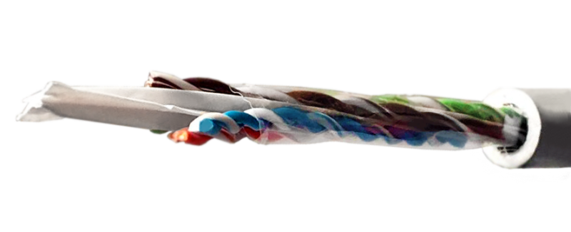Кабель SUPRLAN Six UTP Cat.6 4х2хAWG23 Cu нг(А)-LSLTx Indoor 305м