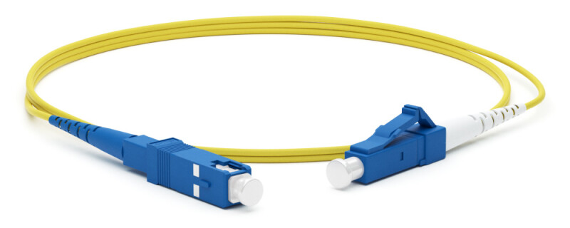 Шнур оптический LC/UPC-SC/UPC, ОМ G.652, симплексный, 3 мм, 0,5 м