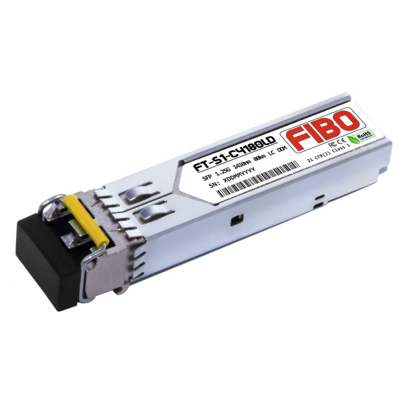 FIBO FT-S1-C4180LD модуль SFP CWDM, 1.25 G, до 80 км, TX 1410 нм, LC, DDM