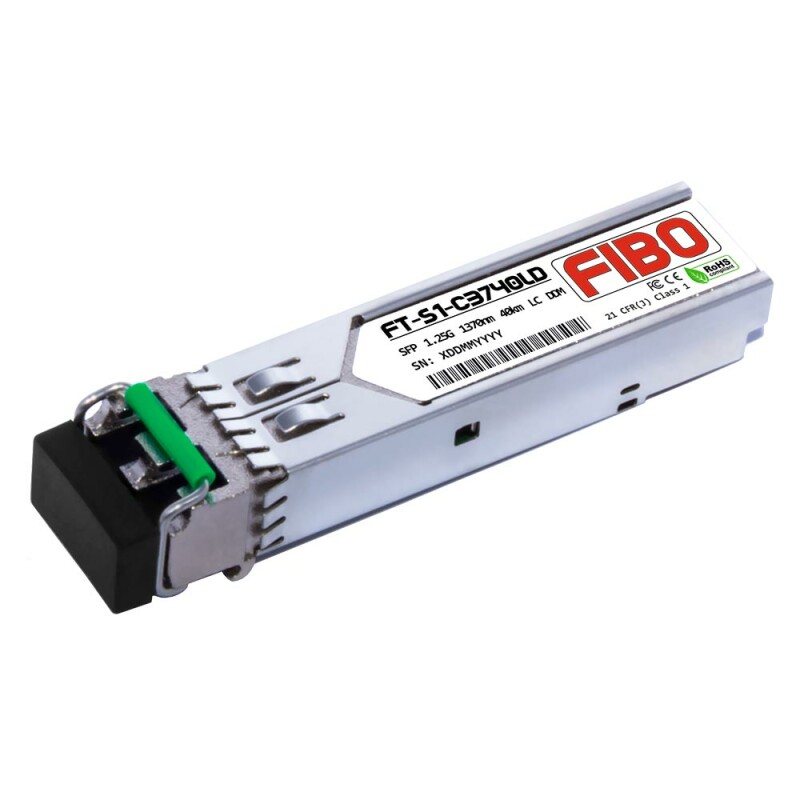 FIBO FT-S1-C3780LD модуль SFP CWDM, 1.25 G, до 80 км, TX 1370 нм, LC, DDM