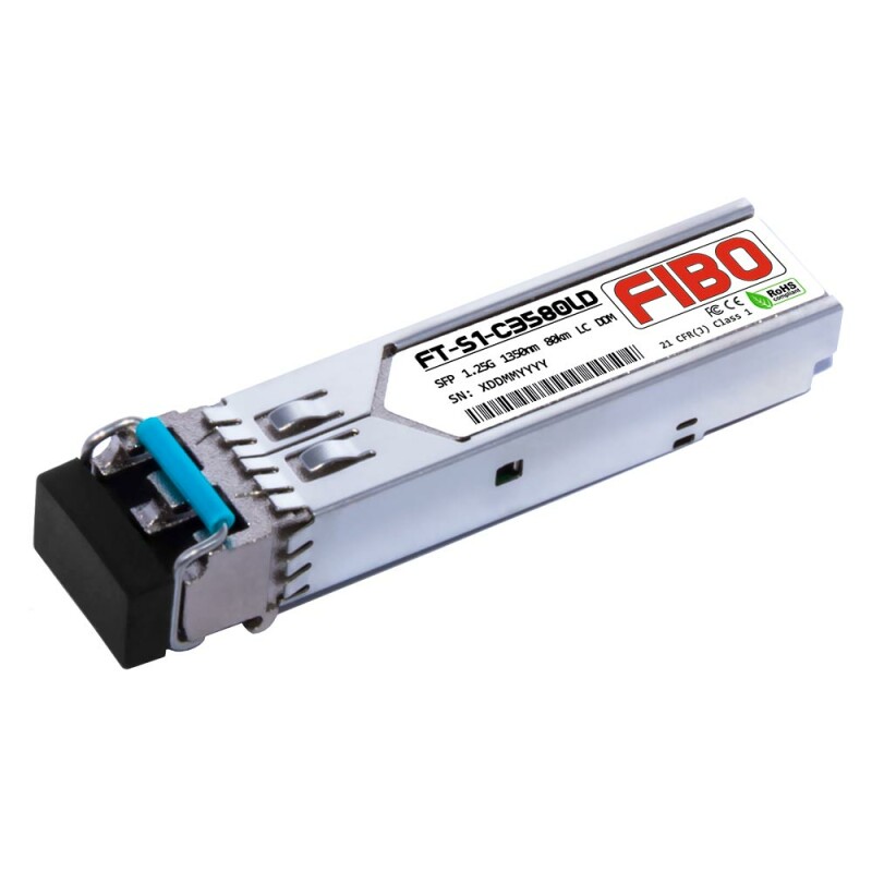 FIBO FT-S1-C3580LD модуль SFP CWDM, 1.25 G, до 80 км, TX 1350 нм, LC, DDM